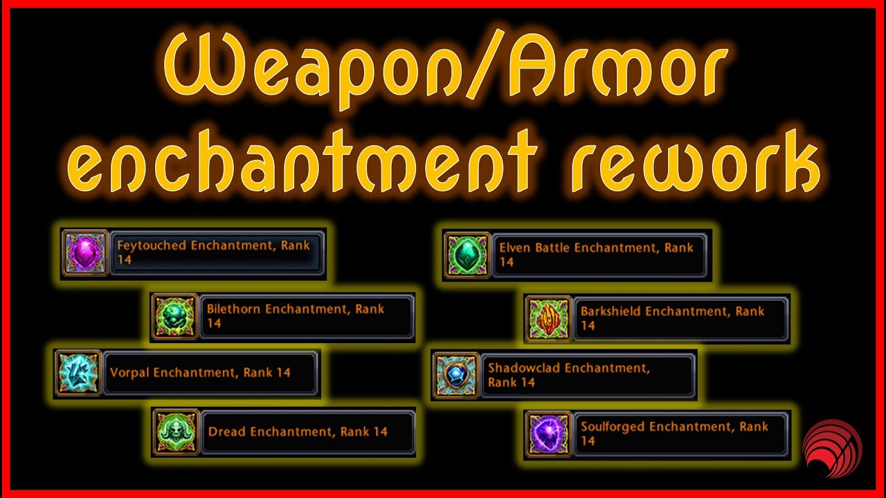 Neverwinter Preview ALL weapon/armor enchantment changes YouTube