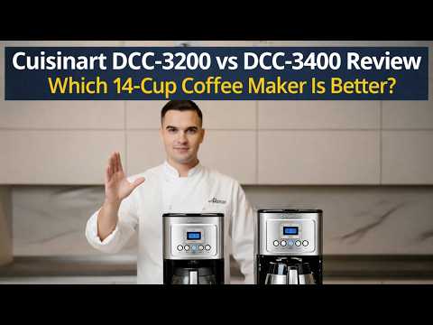 Cuisinart DCC-3200 vs DCC-3400 Review | Which 14-Cup ...