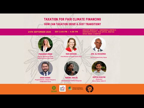 Taxation for Fair Climate Financing