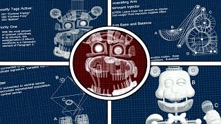 All Fnaf 6 Secret Blue Prints Five Nights At Freddys 6 Freddy Fazbears Pizzeria Simulator