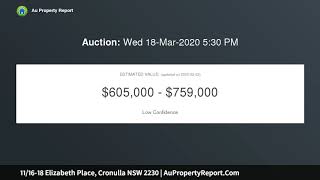 11/16-18 Elizabeth Place, Cronulla NSW 2230 | AuPropertyReport.Com