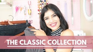THE CLASSIC COLLECTION! | SAMPLES, FABRICS + INSPIRATION! PDF SEWING PATTERNS — Rosy Pena Patterns