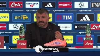 Italy-Israel 3-0, Gattuso: "If I don't play the World Cup, I'll move away. It's a dream for me to...