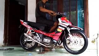Knalpot Jupiter z roadrace bulat fullstainless AFR racing exhuast