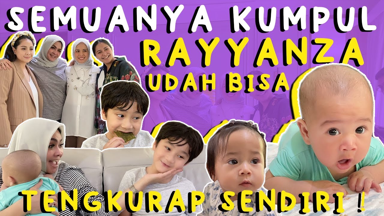 RUMAH ANDARA RAME!! KUMPUL SEMUA MAMA RIETA HAPPY RAYYANZA UDAH BISA TENGKURAP! @Rans Entertainment