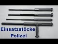 Einsatzmittel der Polizei/Tonfa/Teleskop-Tonfa/EKA/ Einsatzstock/ESP Teleskop-Schlagstock/Bonowi EKA