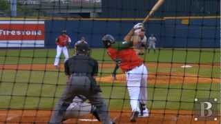 Juan Diaz - SS - Akron Aeros (07-14-2012 vs. Altoona)