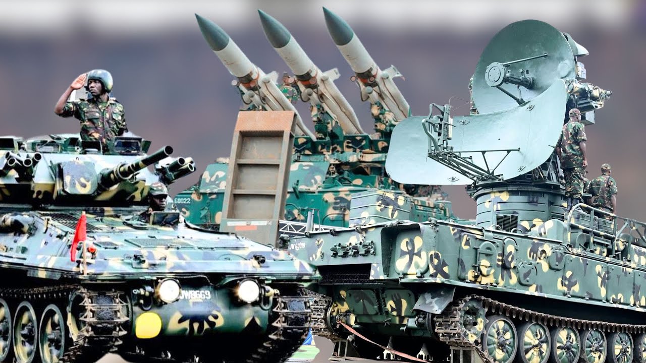 Jeshi la Tanzania Laonesha Silaha Zake za Kivita: Kuanzia Vifaru Mpaka Ndege Vita