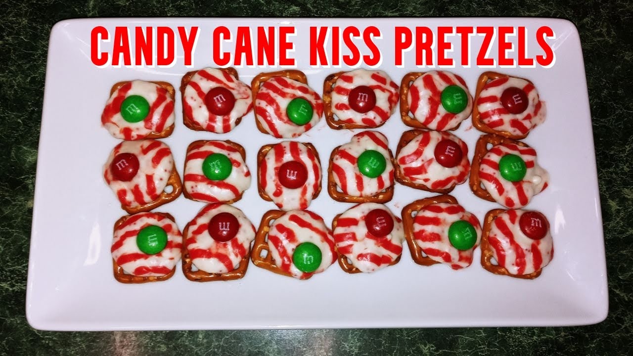 CANDY CANE KISS PRETZELS YouTube