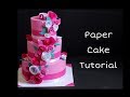 How to Make Paper Cake | Birthday / Anniversary Gift Idea | Meesho