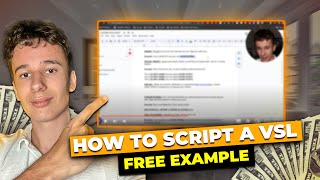 How To Script a VSL (Steal My Framework)