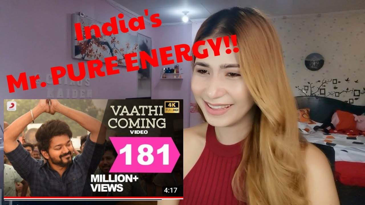 MASTER - Vaathi Coming | Thalapathy Vijay,Anirudh Ravichander, Lokesh Kanagaraj | reaction