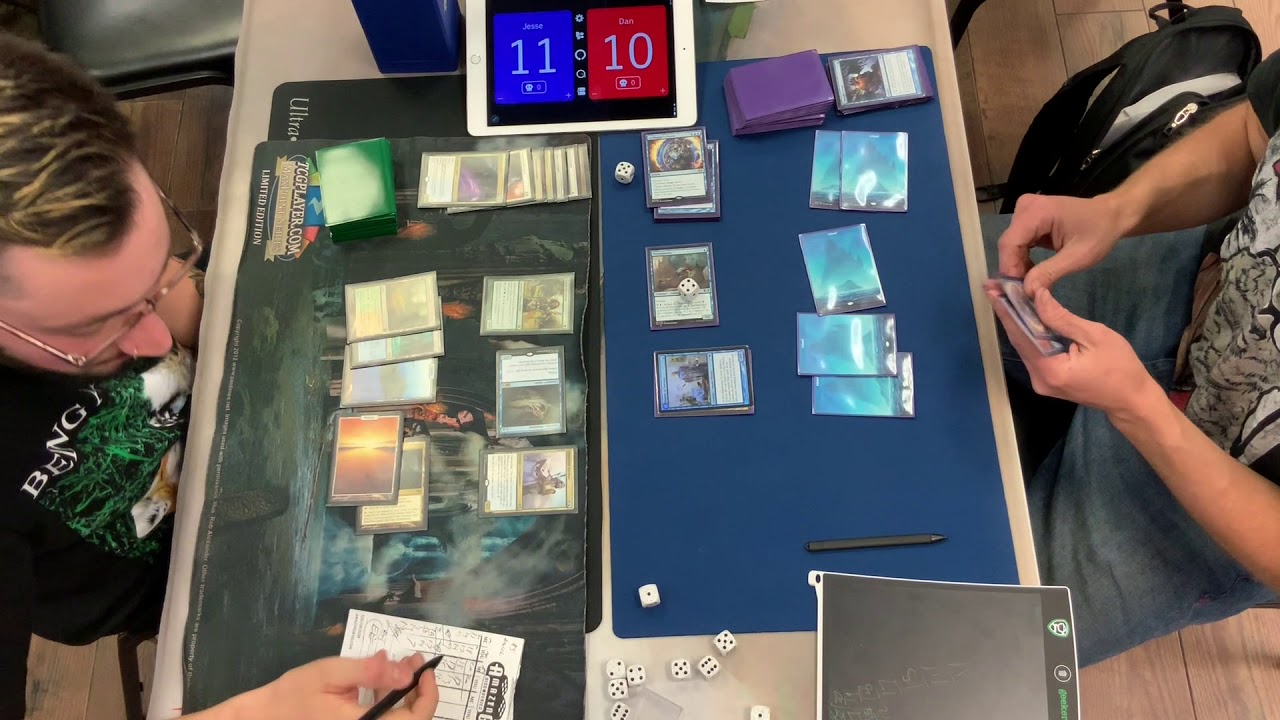 MTG Modern - Bant Spirits vs Mono Blue Delver - Round 4