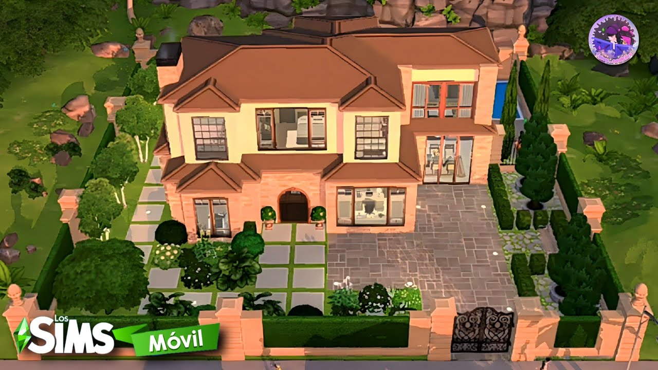 Family RESIDENCE • The Sims Mobile 2023 • Scandinavian house • Tour + Planos ♡