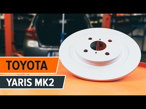 Как заменить задние тормозные диски на TOYOTA YARIS Mk2 [ВИДЕОУРОК AUTODOC]