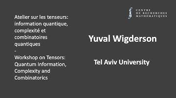 Yuval Wigderson: Matrix spaces and graphs