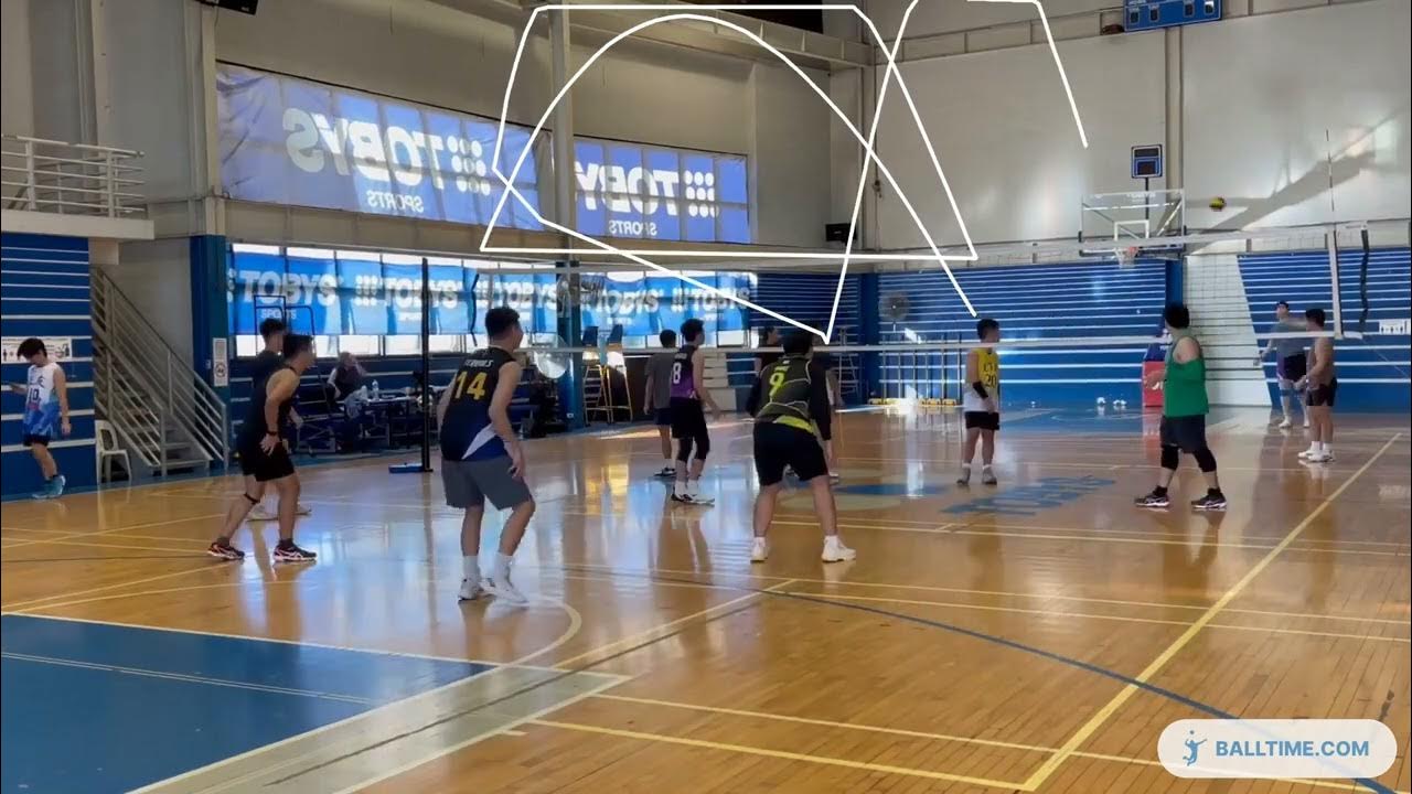 Setting Trajectory Balltime AI Clark Volleyball Highlights Setter