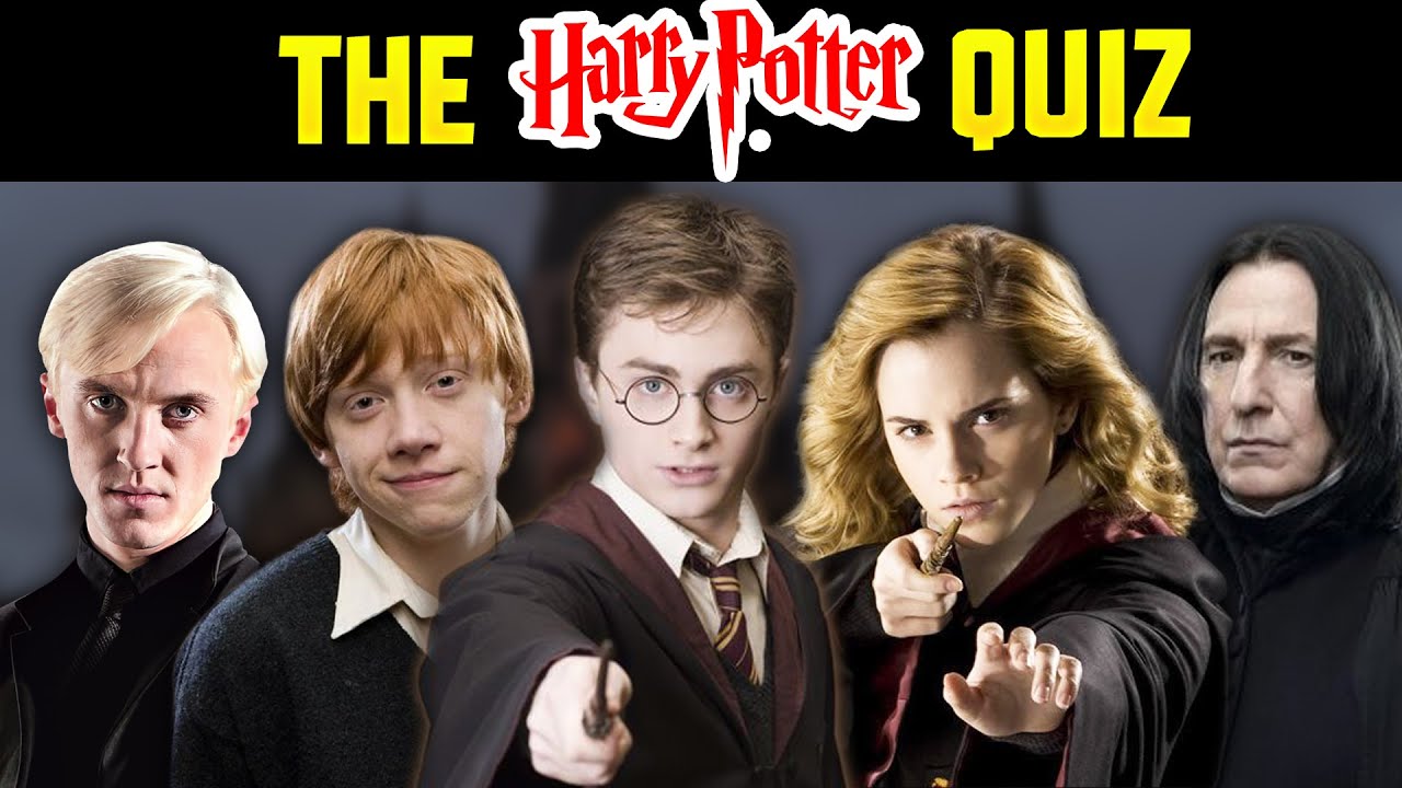 Guess the Harry Potter Quiz Which house do you belong? QUIZ GAMES