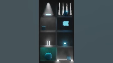 Epic Blender Motion Graphics: Dancing Cubes Synchronized with Beats! | #BlenderVFX #YouTubeShorts"