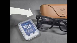 How I Cover the Flashing Light When Recording Video with my RayBan Meta Glasses with Light Covers screenshot 5