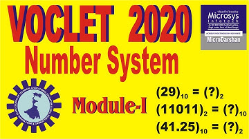 VOCLET 2020 Computer Application | Number System (In Bengali)|| [part - I] #computerapplication ||