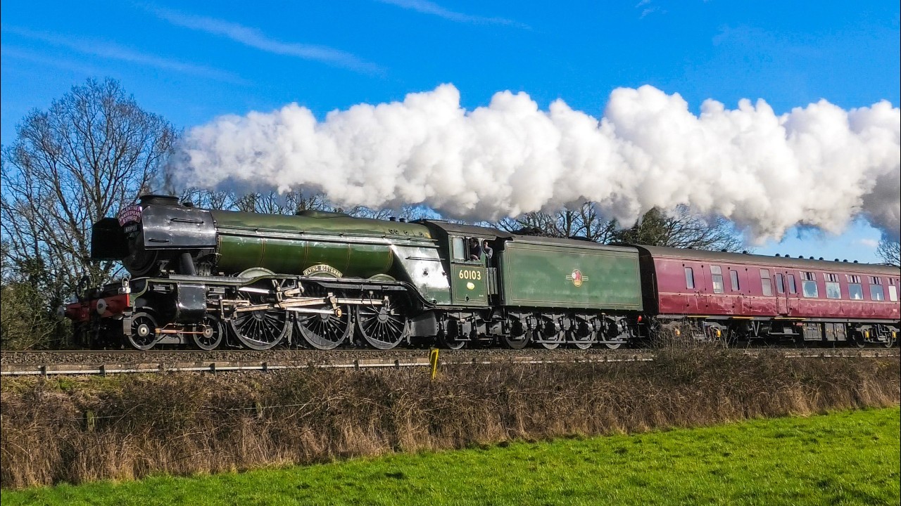 A Week In The West Midlands With Flying Scotsman !