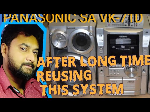 Reuse Panasonic 5cd changer music system back to life - YouTube