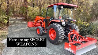 Repairing a TERRIBLE gravel driveway & my SECRETS to bigger paying jobs!