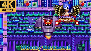 Sonic CD: Part 5: Whacky Workbench Zone (4KHDR)