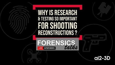 Why is research & testing so important for shooting reconstructions? | Forensics Talks | CSI Experts