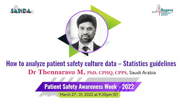 RISI PSW 2022 - Survey on Patient Safety Culture : High Quality Data and High Quality Analysis
