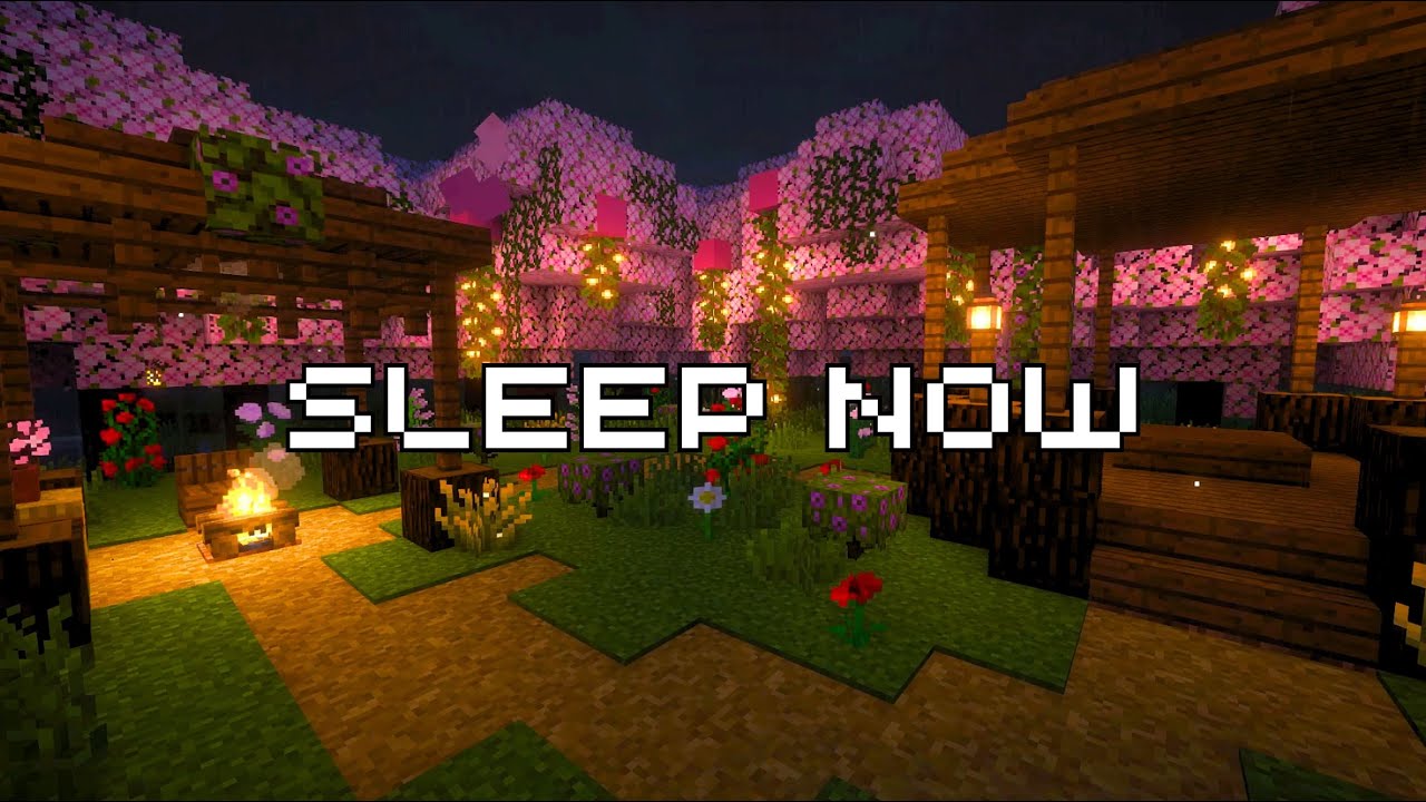 everything is calm now… (minecraft music & soft rain)