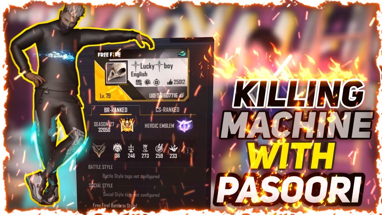 KILLING MACHINE // at @FreeFireIndiaOfficial