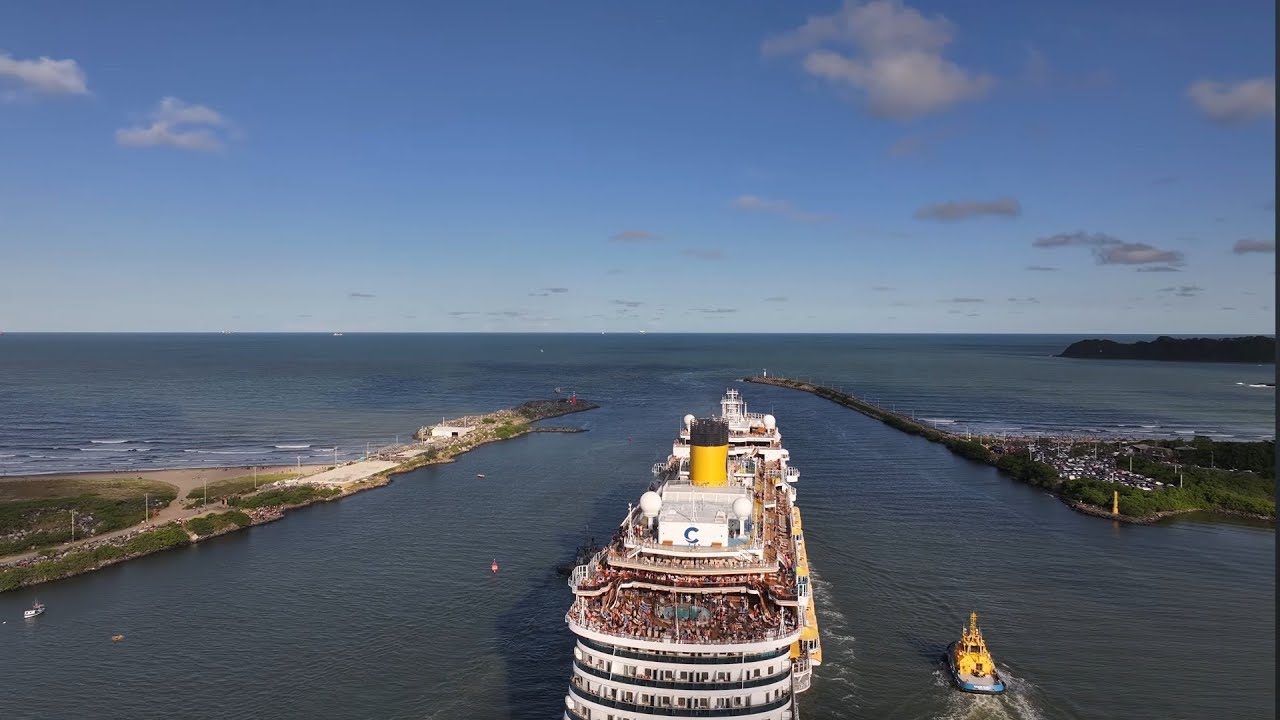 Porto de Itajaí costa diadema verão 2026