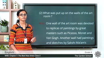 Grade 4 English WKB Chapter 7 Class 2 The Best New Artist Exercise Part 1