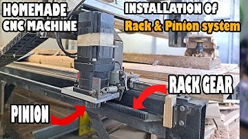 How I Install Rack Gear for my  DIY 4X8 CNC MACHINE