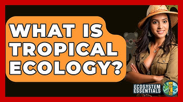 What Is Tropical Ecology? - Ecosystem Essentials