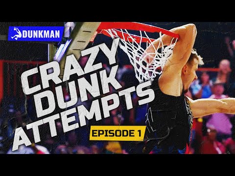 The Most Unreal Dunk Attempts from DUNKMAN Episode 1! 🤯