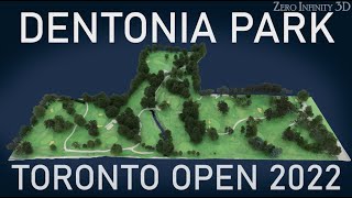 Dentonia Park Disc F Course 3D Fly-Through