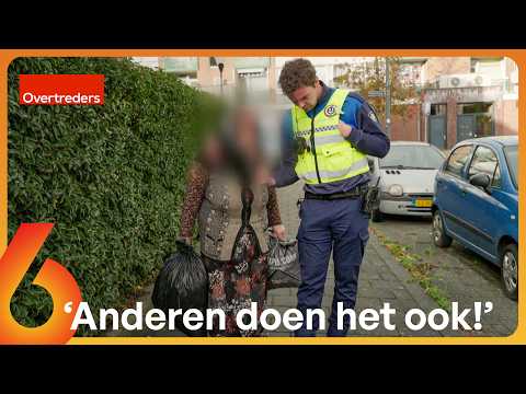 Vrouw gooit KLAKKELOOS AFVAL op STRAAT! 🤨 | Overtreders #AFL207