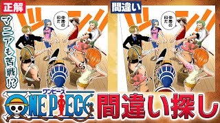 【難易度サイゼリヤ】ONE PIECE間違い探し【仲間がいるよTube!!!!】