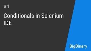 Celebrity Conditionals in selenium IDE Net Worth