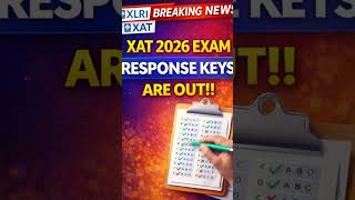 XAT 2026 Response keys are out #xatexam #xat2026 #xatexam #xatquant
