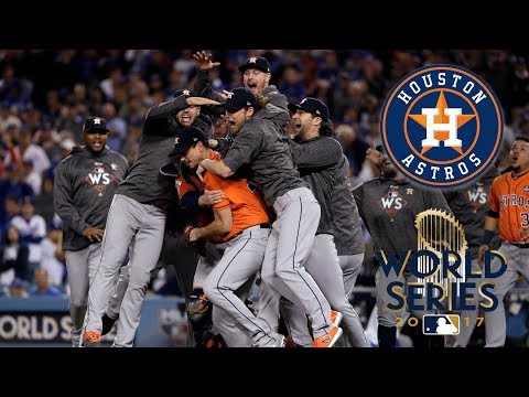 Houston Astros Final Play  2017 World Series Champions 