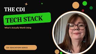 The CDI Tech Stack: What's Actually Worth Using