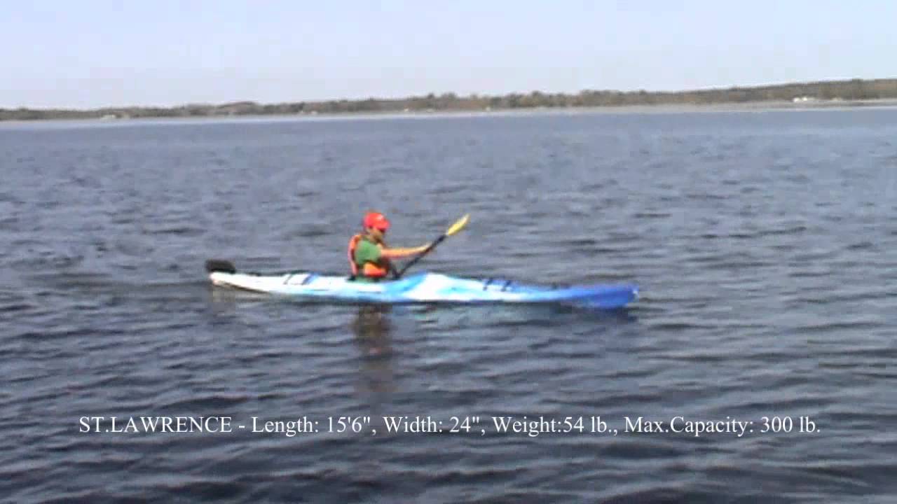 St.Lawrence Touring Kayak by ClearWater Design YouTube
