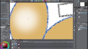 /clip studio animation/ 벡터 방식과 비트맵 방식의 이해 입니다.