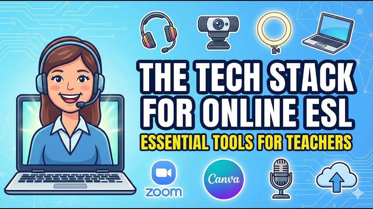 The Ultimate Tech Stack for Online ESL Teachers | Essential Tools ...