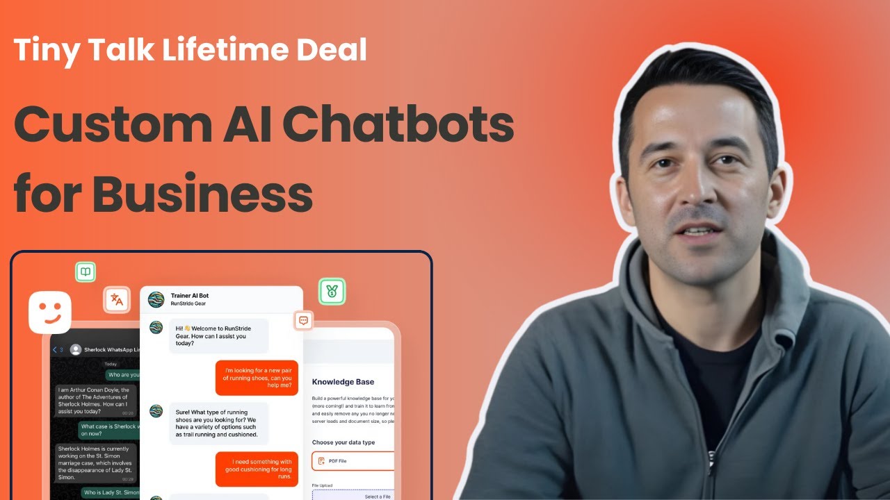 Tiny Talk Lifetime Deal 🤖 Best Affordable AI Chatbot - YouTube