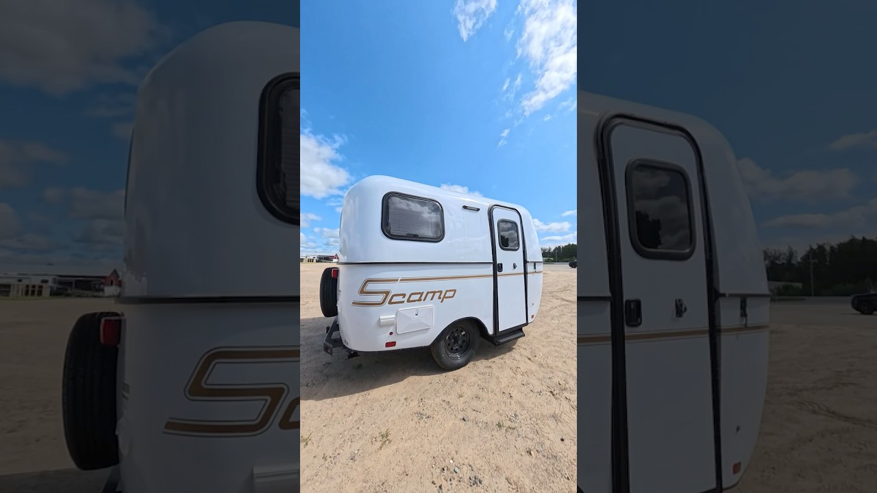 13' Layout A Walkthrough – See What Fits in This Tiny Trailer!